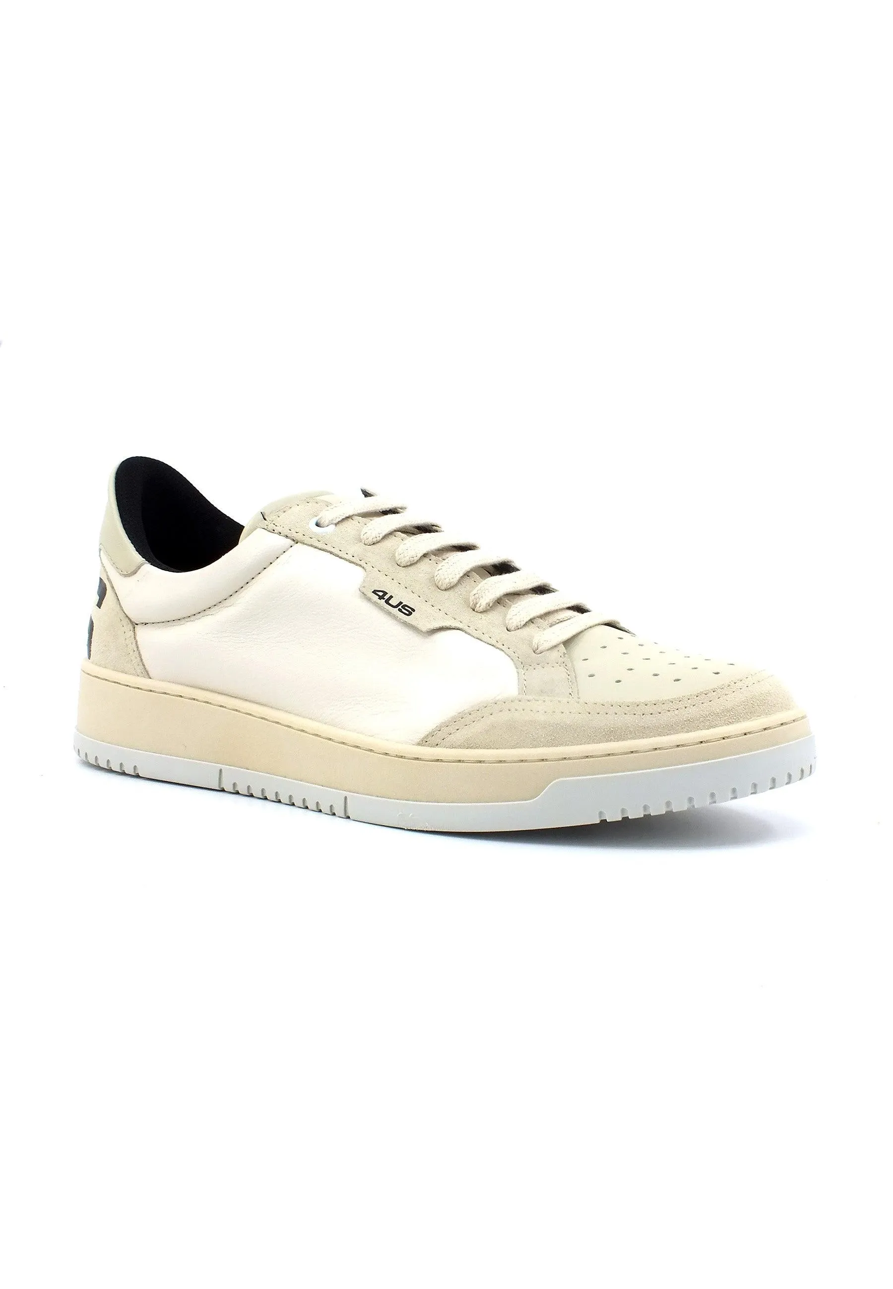 4US PACIOTTI Sneaker Uomo Beige Ecru DEEP2002