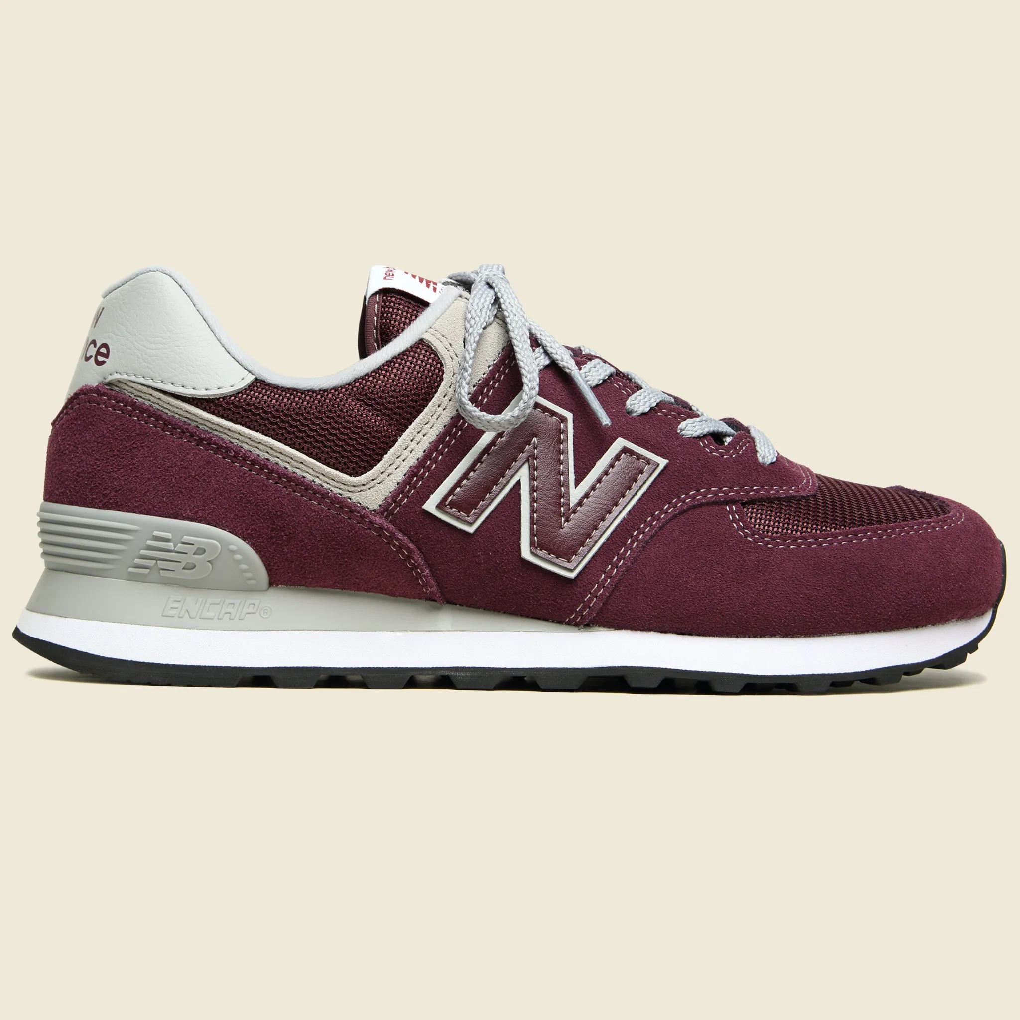 574 Sneaker - Burgundy