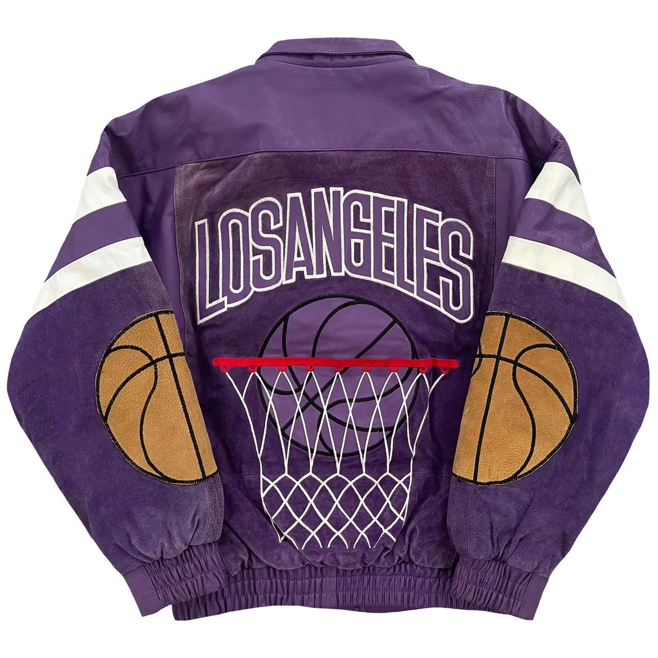 80’s Los Angeles Basketball Bomber Jacket