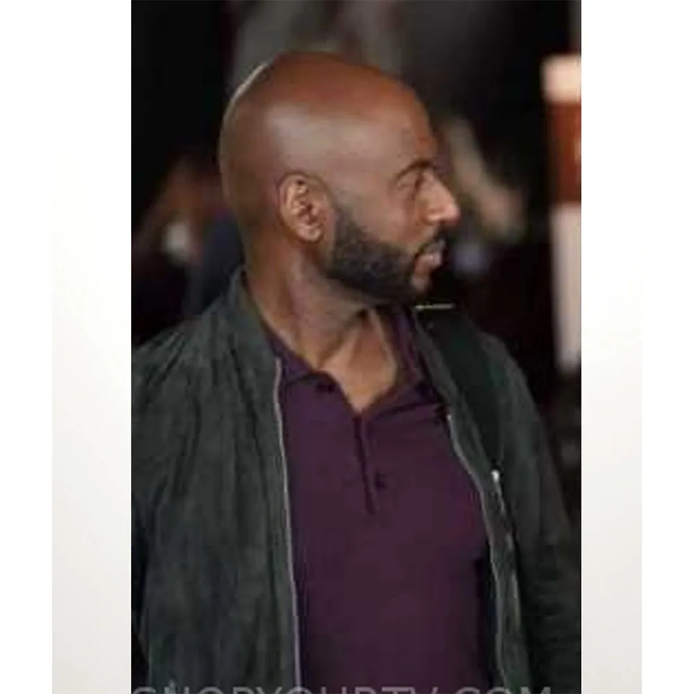 A Million Little Things Romany Malco Suede Jacket