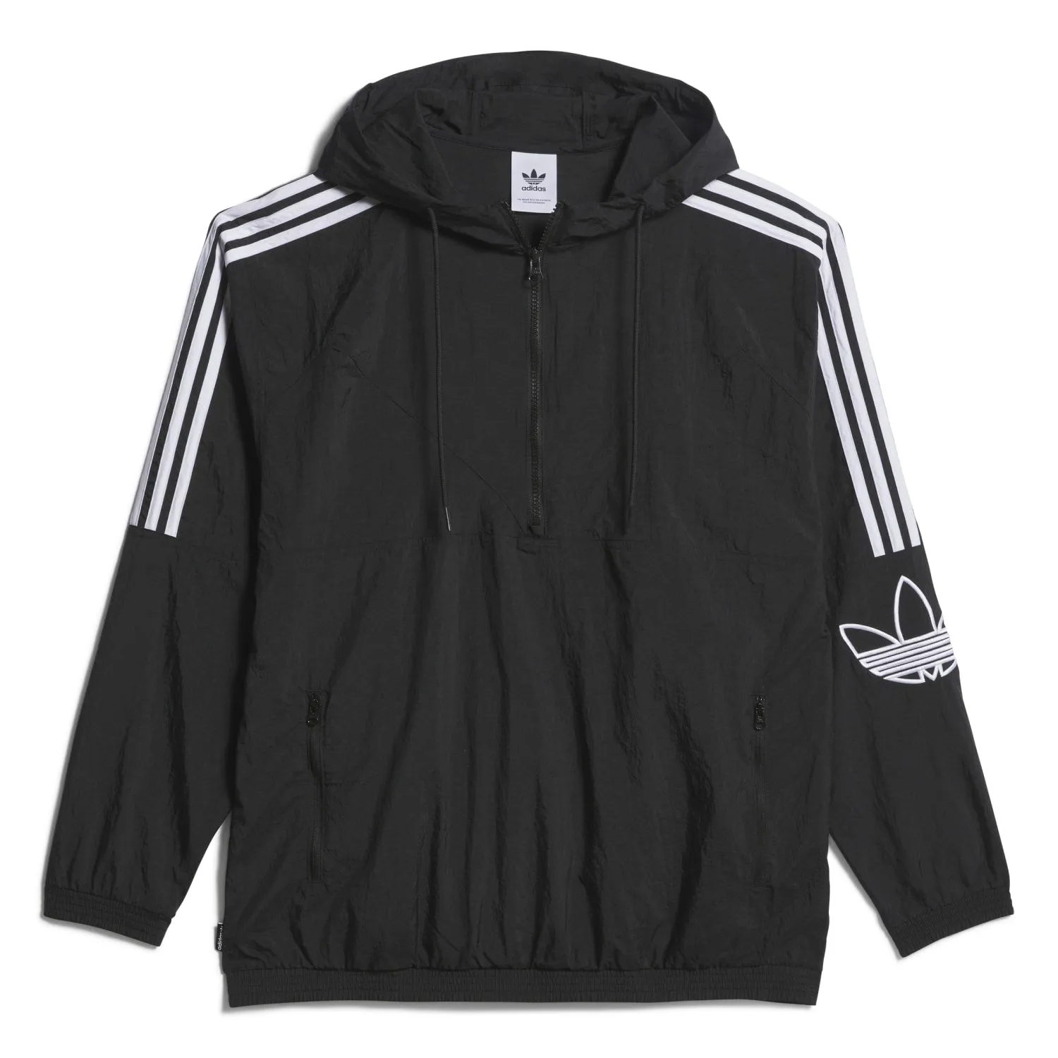 ADIDAS - CLASSIC ANORAK JACKET - BLACK