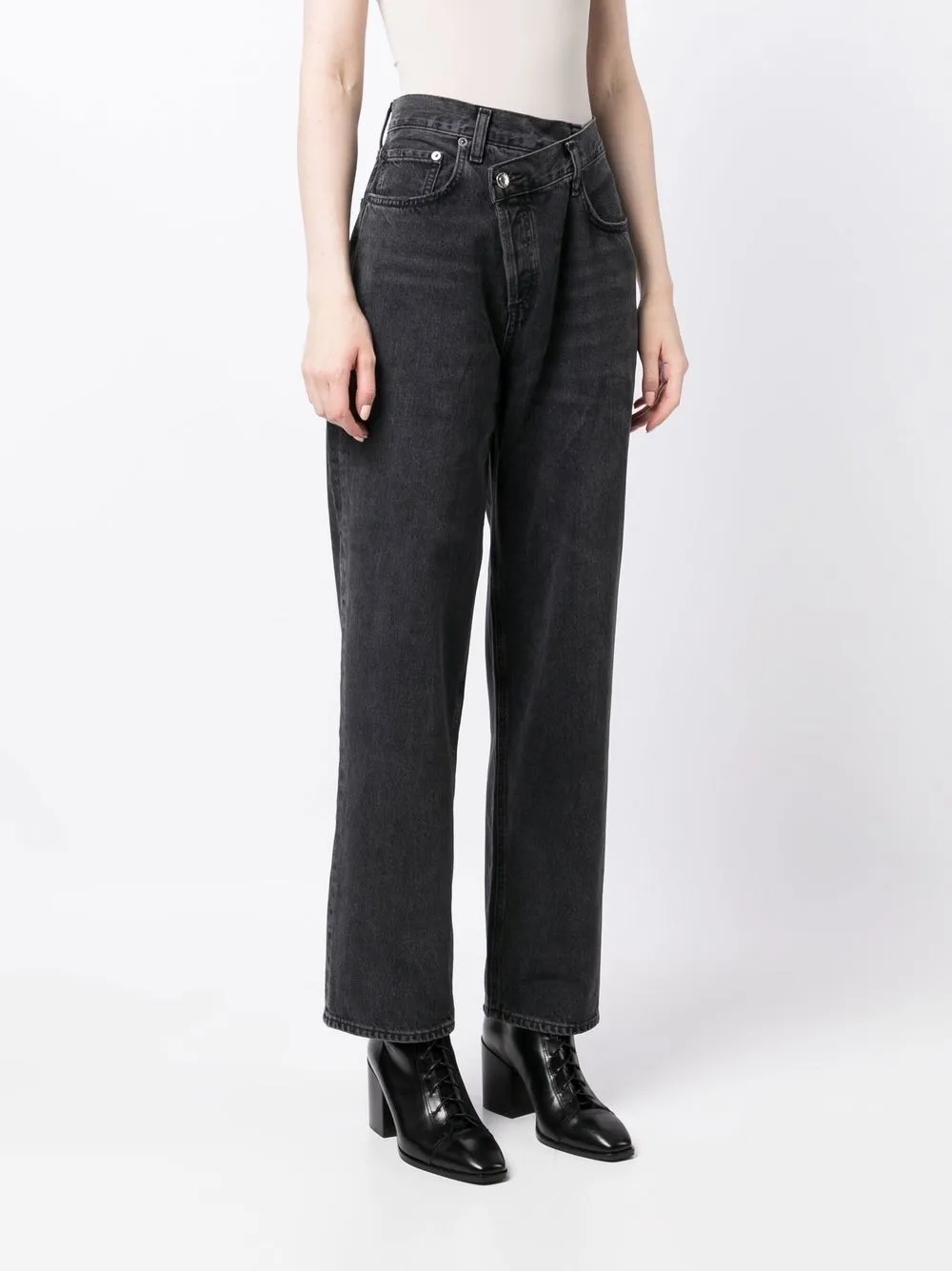 Agolde Pre    Agolde Pre Crossover Straight Leg Jeans