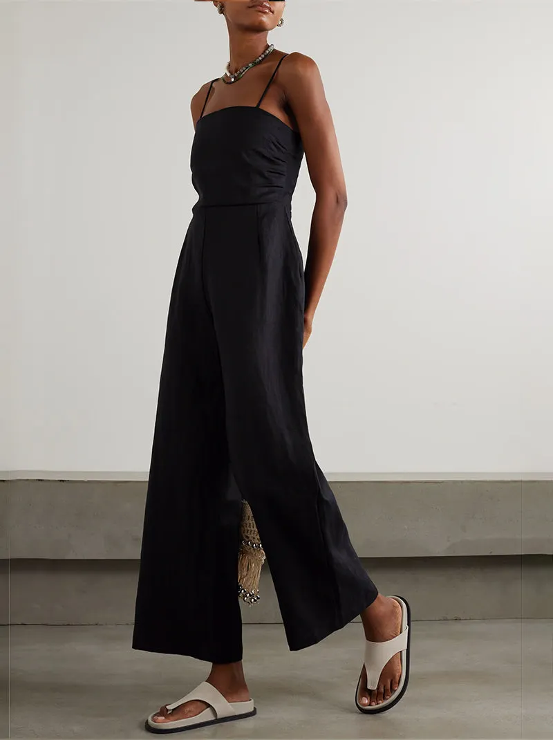 ALGARVE JUMPSUIT IN BLACK