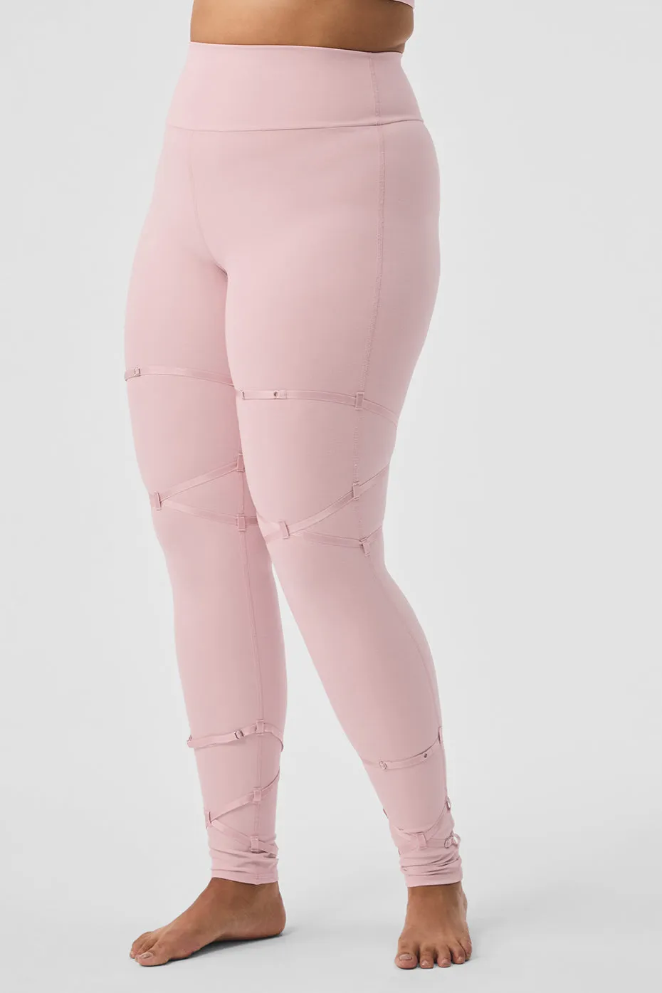 Alosoft High-Waist Spotlight Legging - Ballet Pink