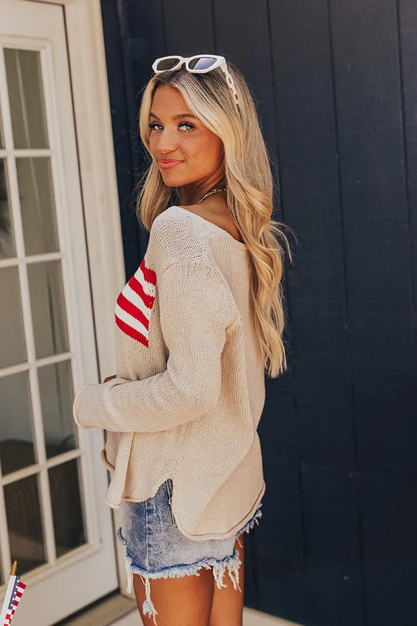 American Way Knit Sweater