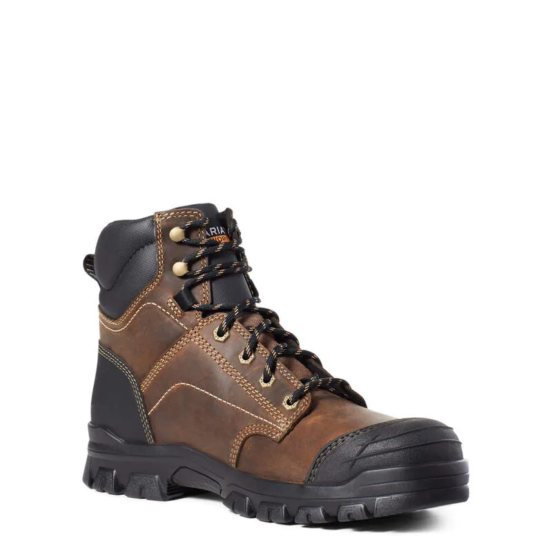 ARIAT MEN'S Style No. 10034671 Treadfast 6 Steel Toe Work Boot