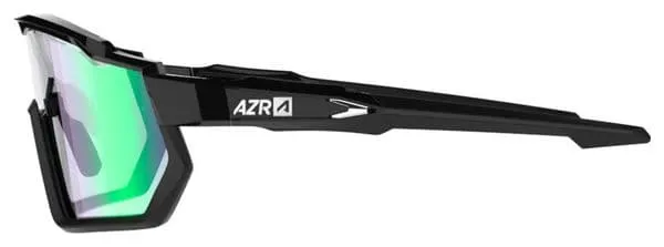 AZR Kromic Pro Race RX Glasses Black / Iridescent Green Photochromic Lens