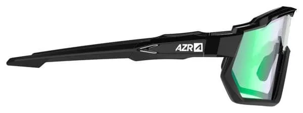 AZR Kromic Pro Race RX Glasses Black / Iridescent Green Photochromic Lens