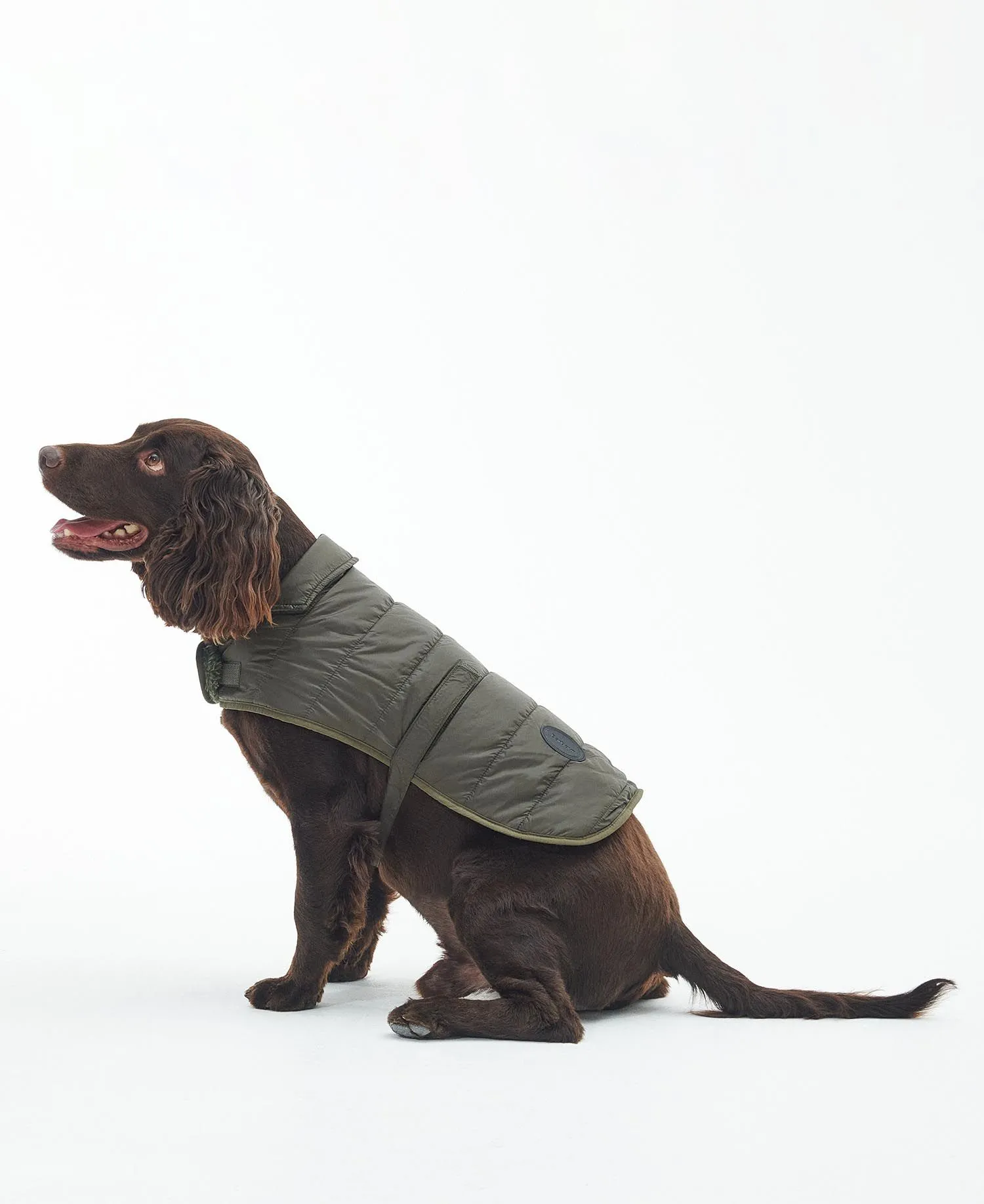  Baffle Quilted Dog Coat     