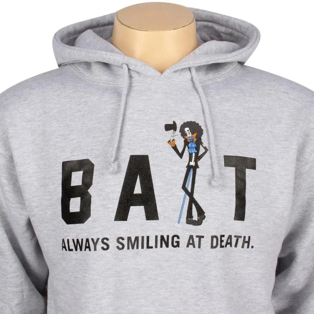 BAIT x One Piece Brook Pullover Hoody (grey heather)