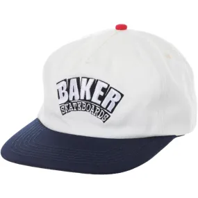 Baker - Arch Snapback Hat (White)