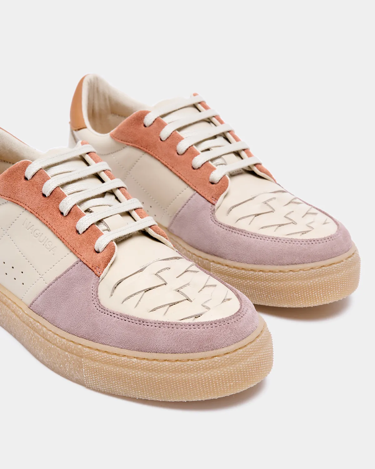 BAMBA sneaker - MAUVE/BRICK