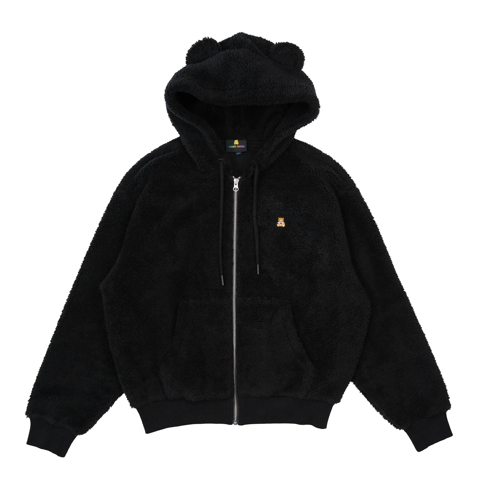 Bear Ear Sherpa Hooded Coat