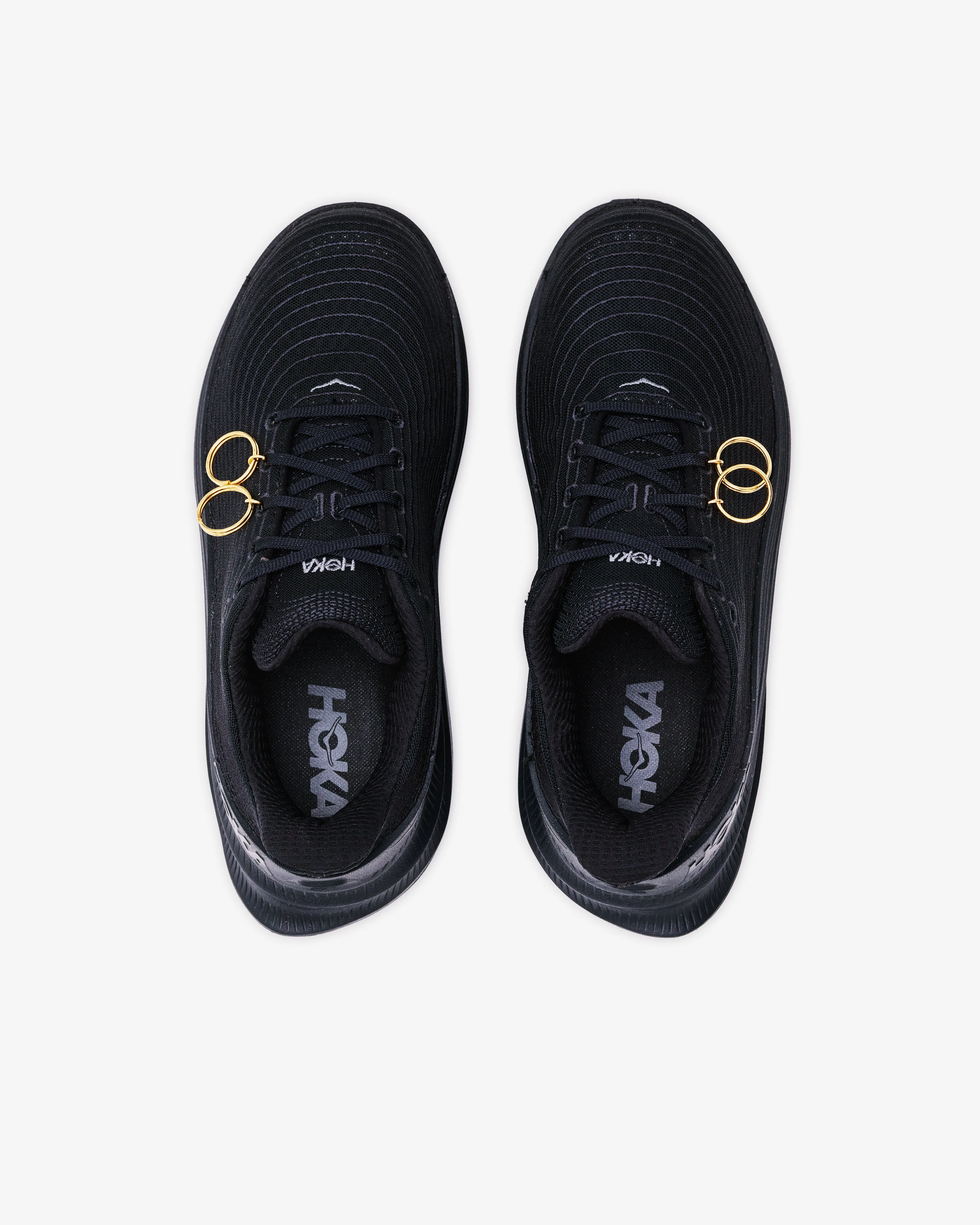 Black Comme des Garons - Hoka TC1.0 Custom Trainer - (Black)