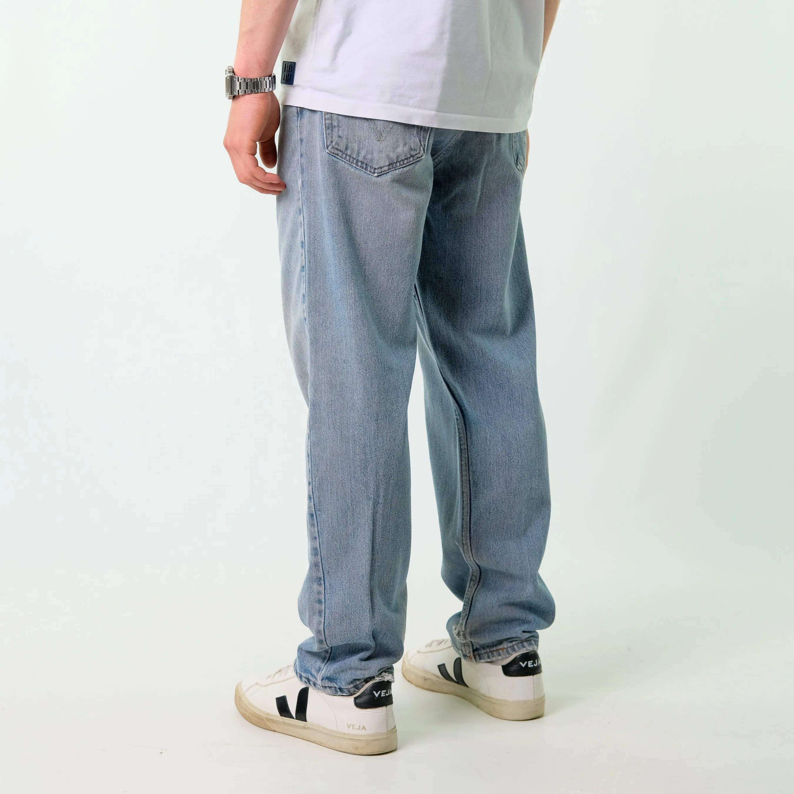 Blue y2ks Levi's Denim Jeans Baggy Pants (34x30)