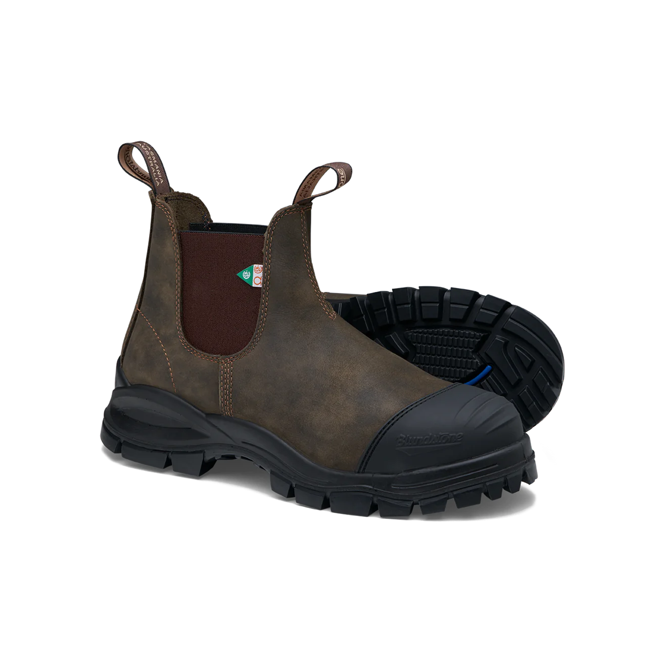 Blundstone Work & Safety XFR #962 Waxy Rustic Brown - A One Clothing