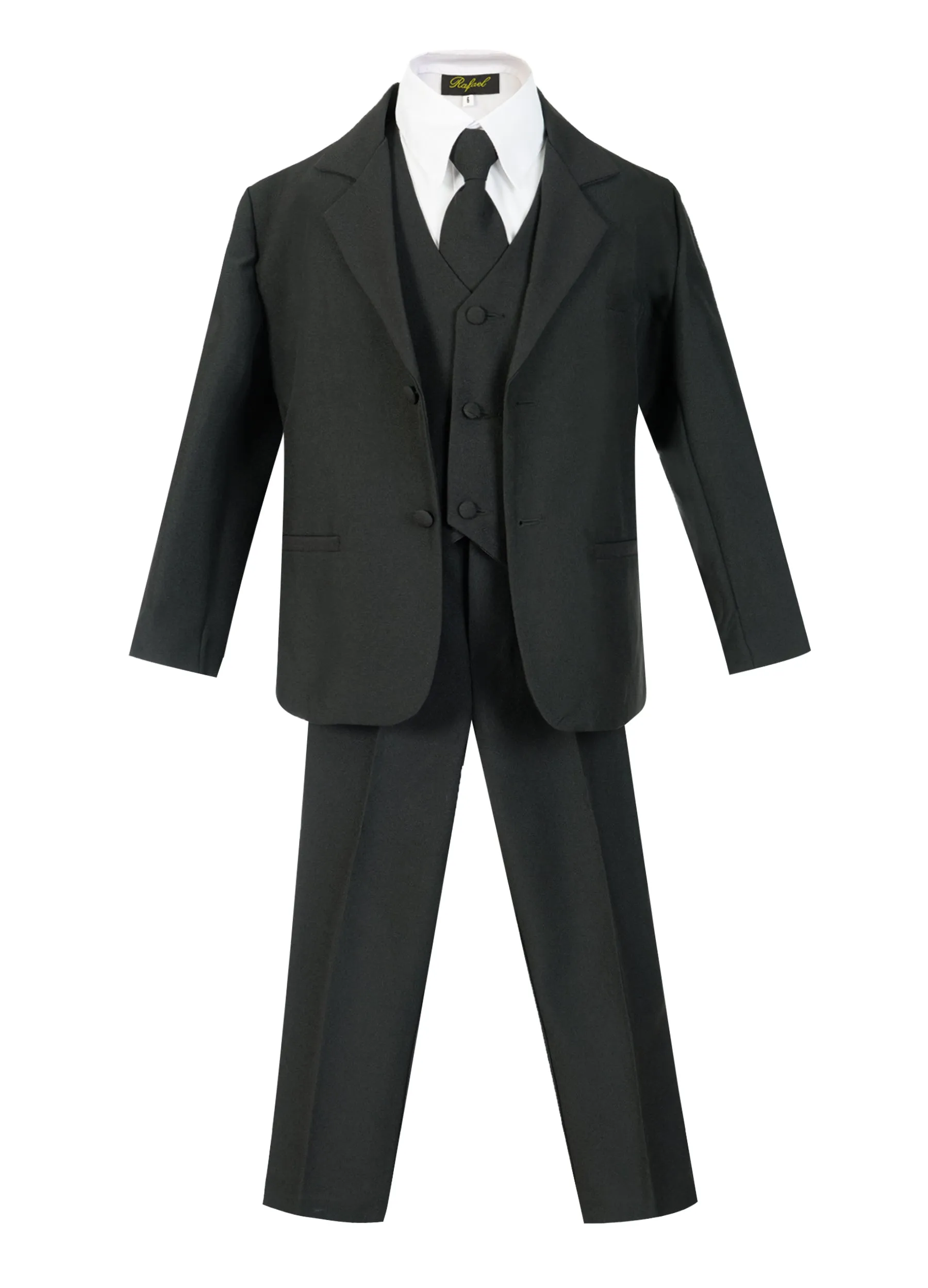 Boys formal tuxedo with tie (5 pcs)