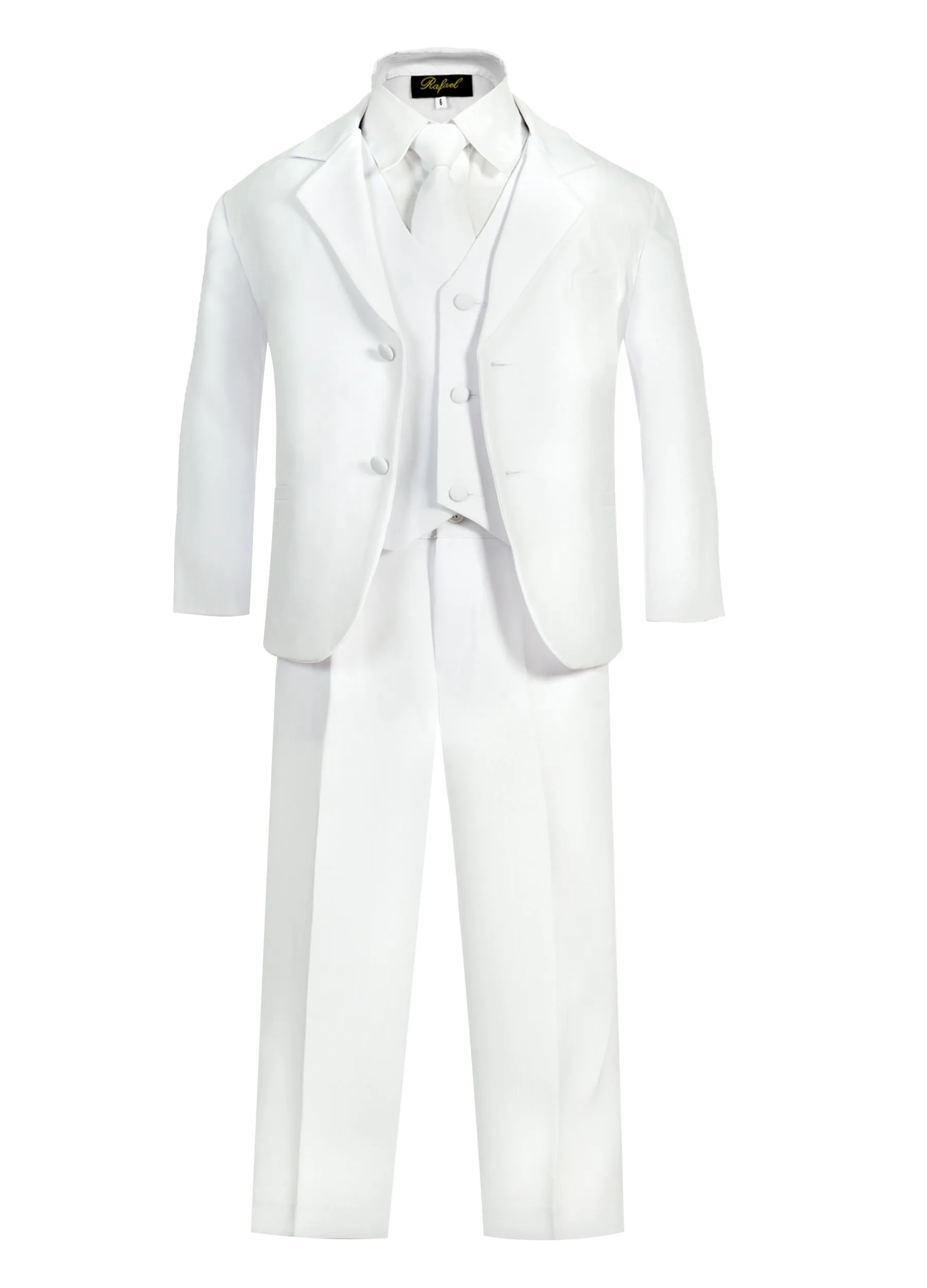 Boys formal tuxedo with tie (5 pcs)