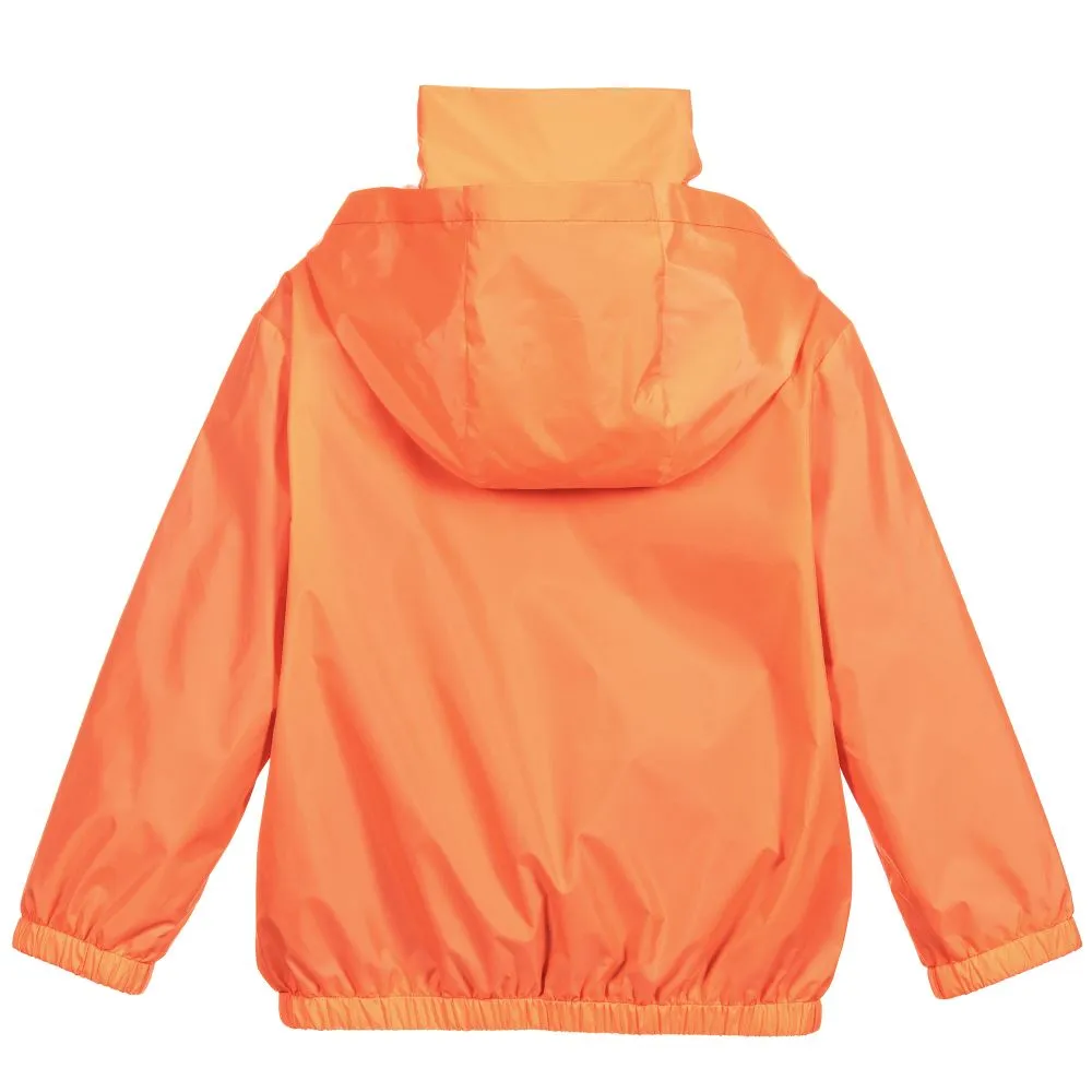 Boys Orange Windbreaker