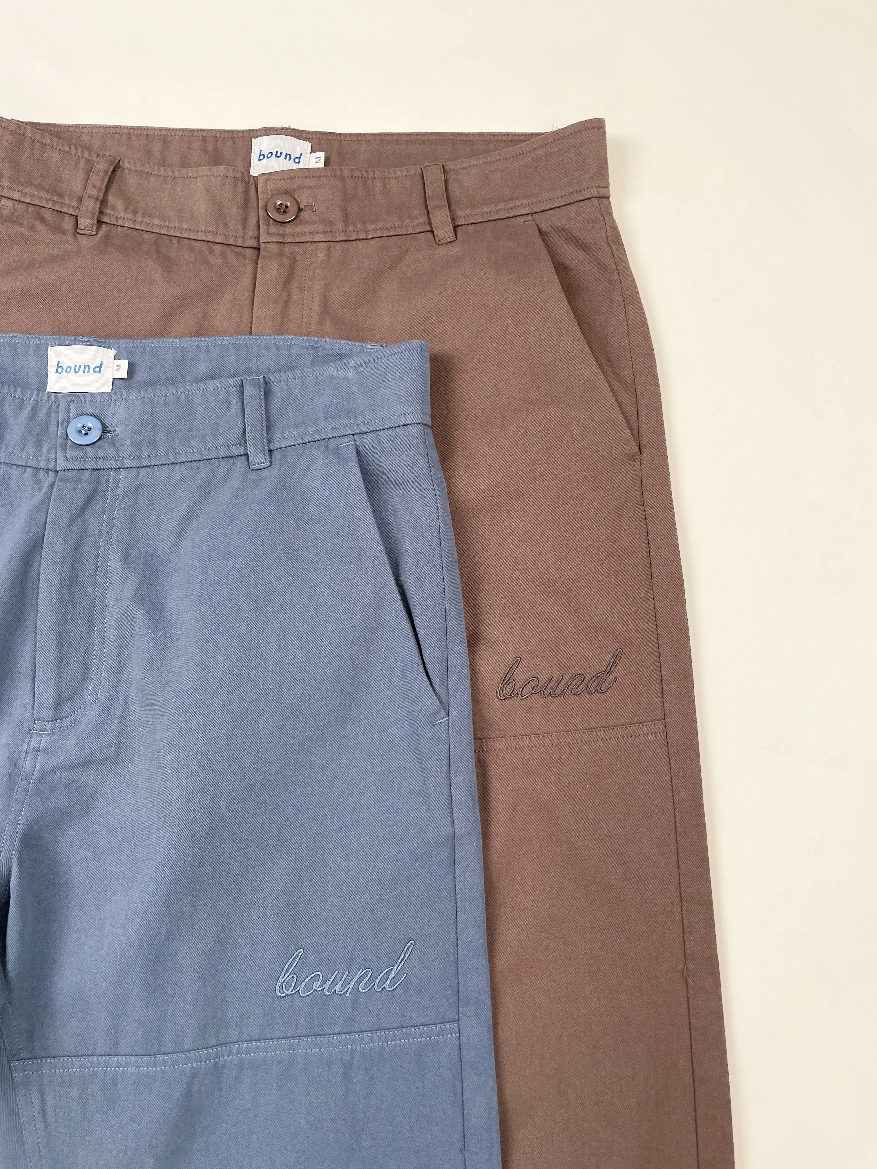 BROWN STRAIGHT WORK PANT