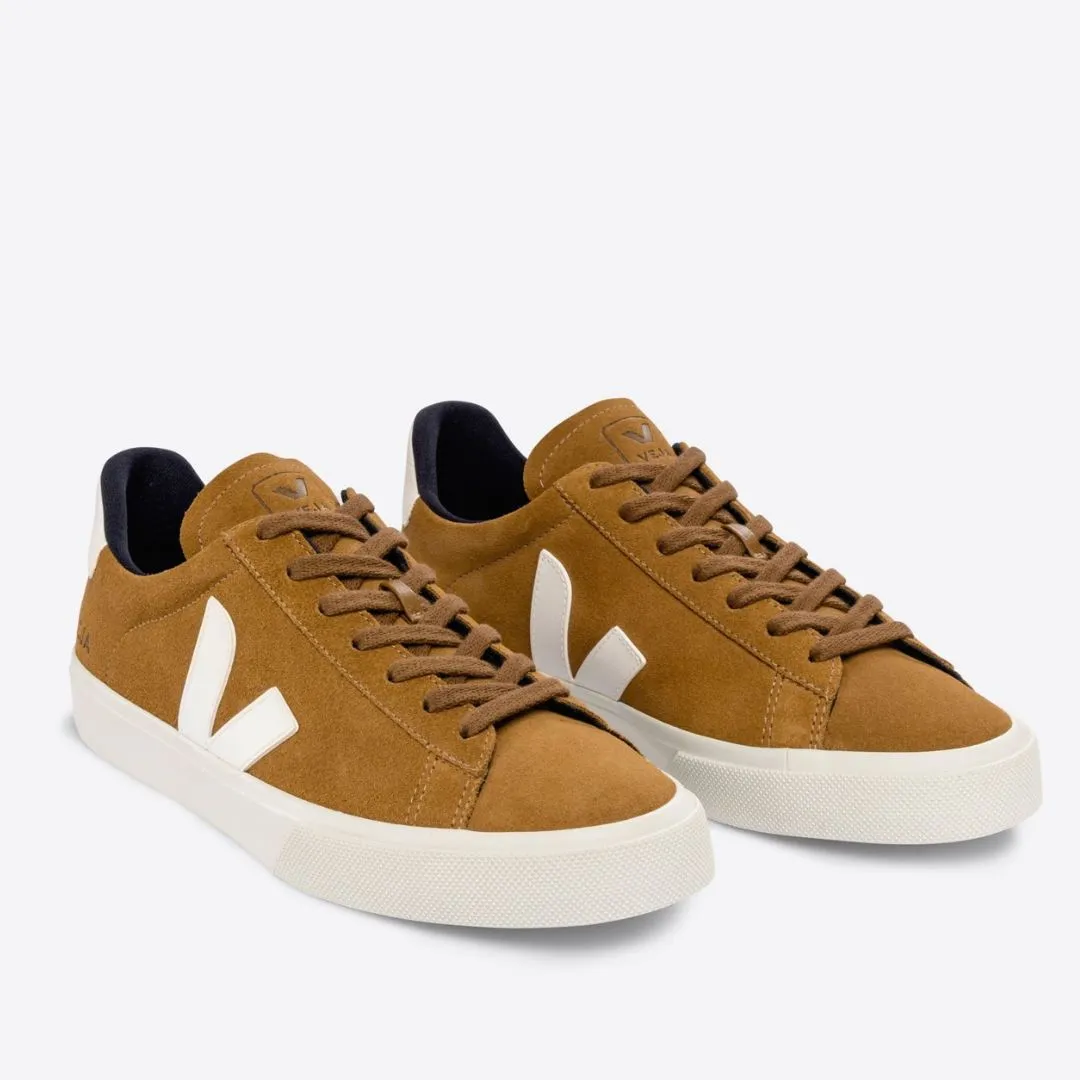 Campo Suede Sneaker (Camel + White)