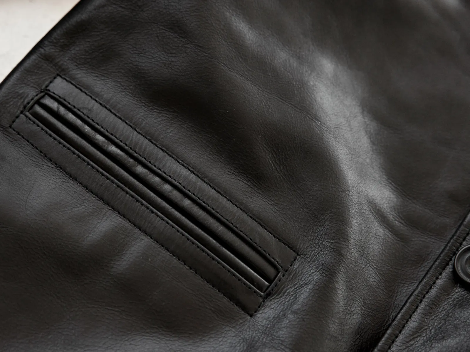 Car coat - Horsehide Leather - AVI LEATHER