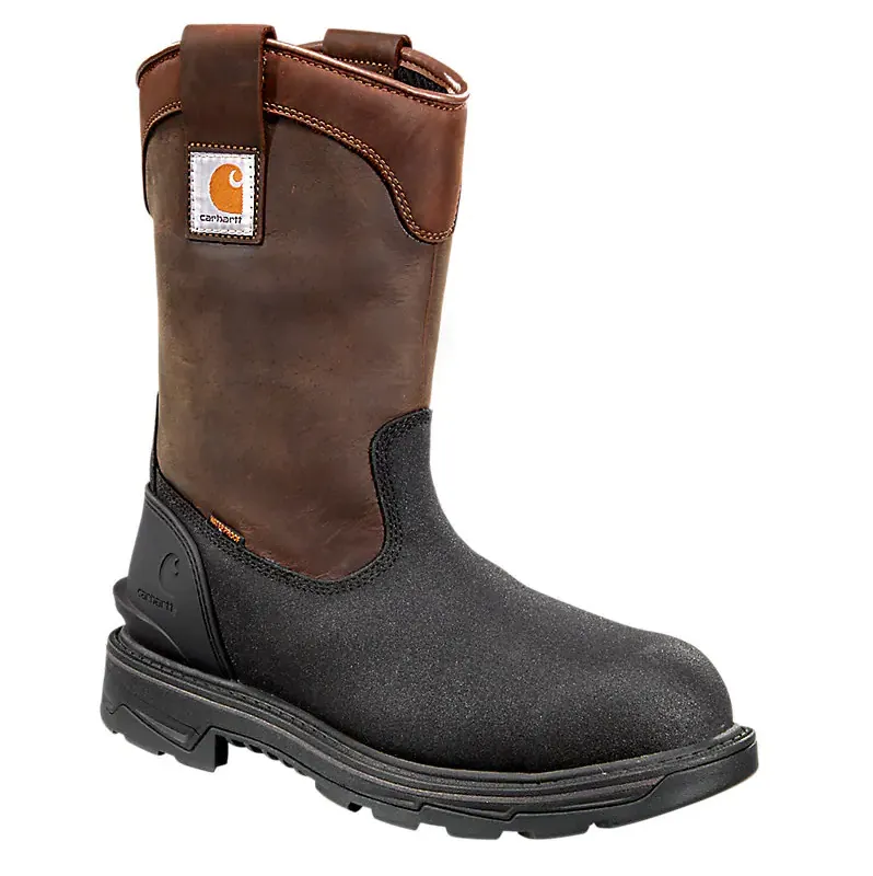 Carhartt IRONWOOD INSULATED 11 ALLOY TOE WELLINGTON 12W Brown Oil Tanned/Black Coated