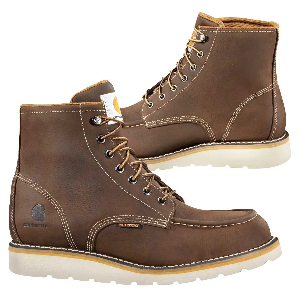 Carhartt Men's 6 Wedge Plain Toe Bison Boot