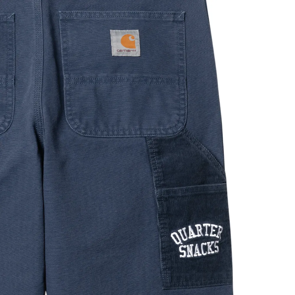 CARHARTT WIP X QUARTERSNACKS SIMPLE PANT // BLUE (AGED CANVAS) L32