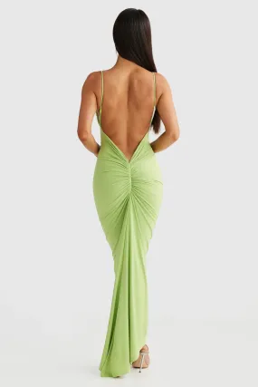 Celina Dress - Lime