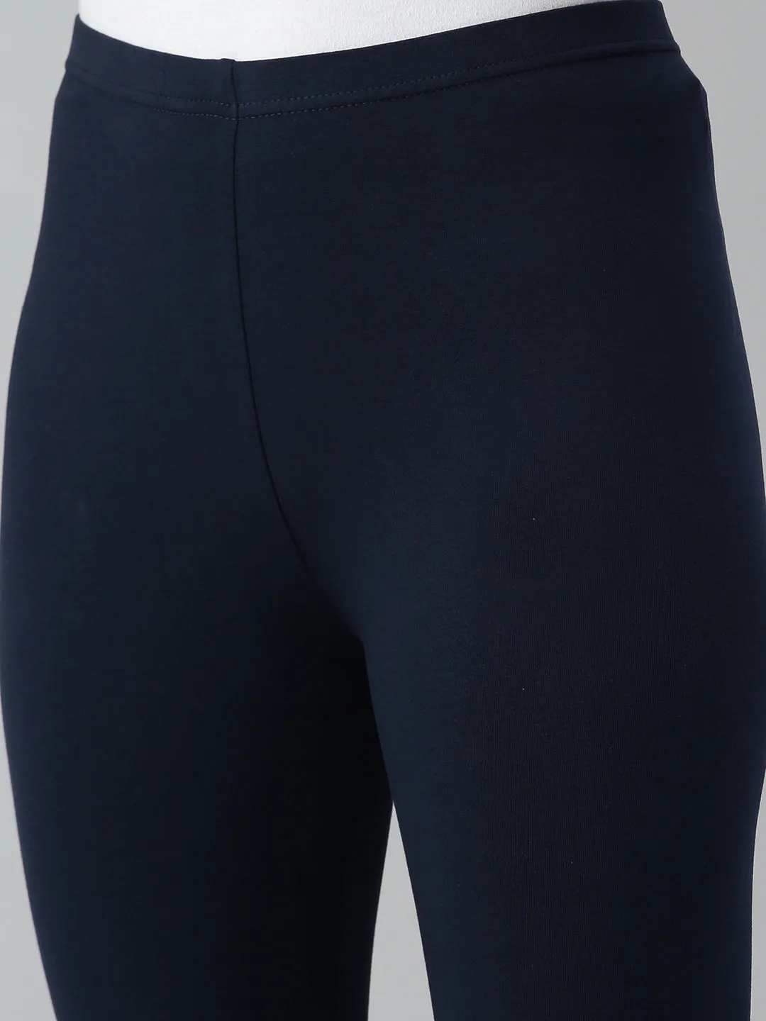 Churidar Leggings-Dark Navy Blue