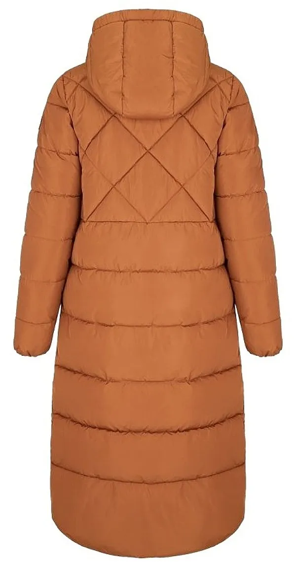 coat Loap Tarvisia - R67R/Cinnamon Stick - women´s