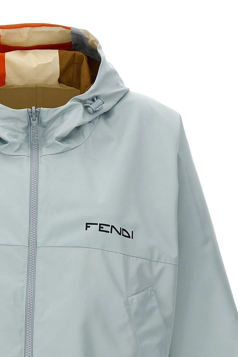 COLORBLOCK NYLON WINDBREAKER