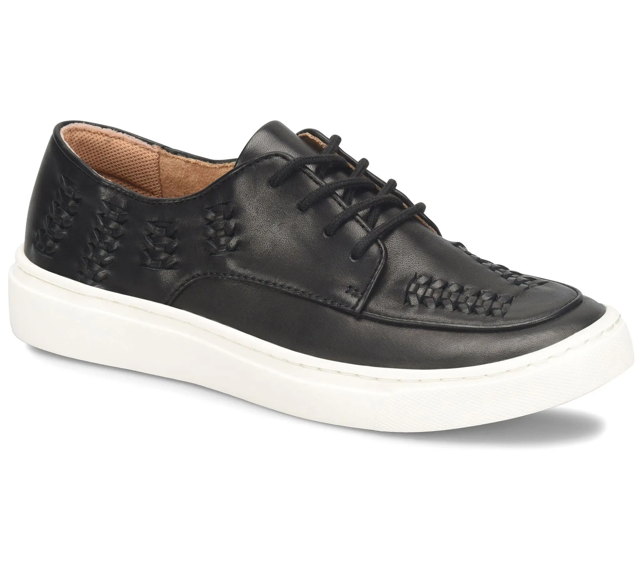 Comfortiva Leather Lace Up Sneaker - Thayer