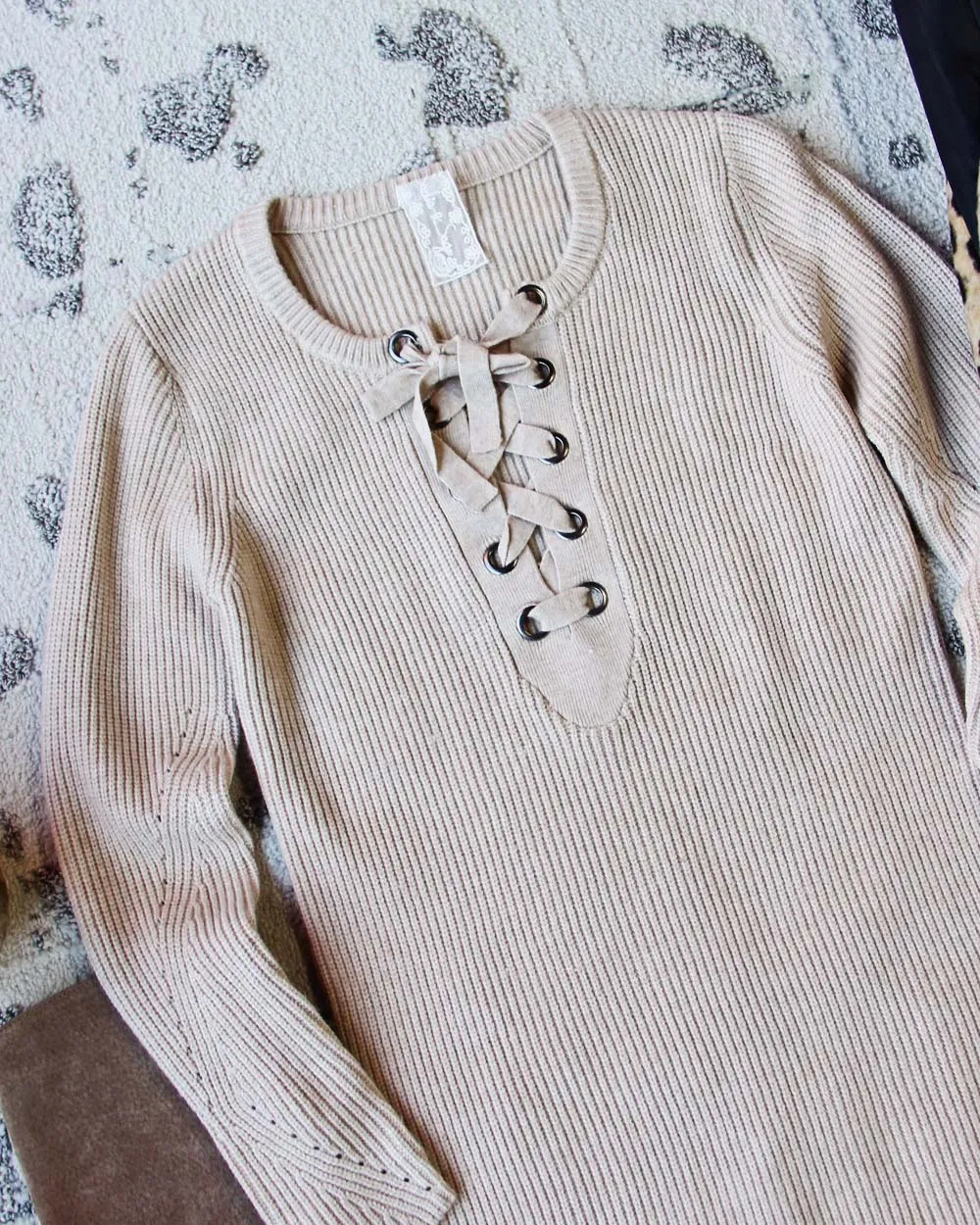 Creme Brulee Sweater Dress