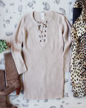 Creme Brulee Sweater Dress