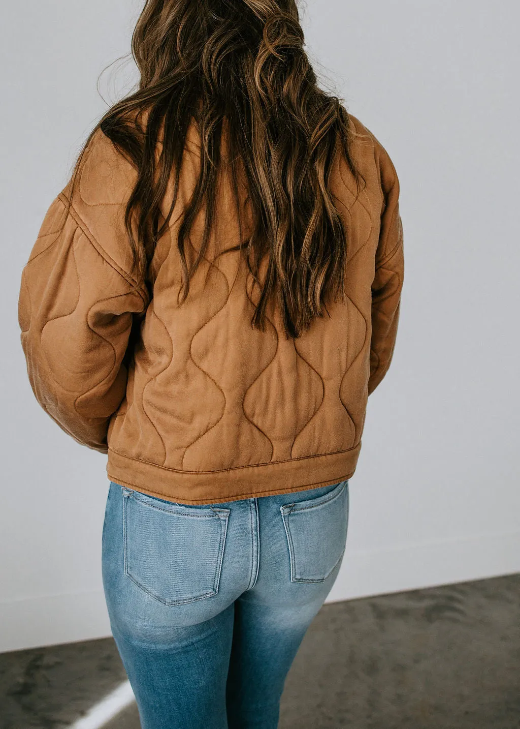 Crue Quilted Jacket by Lily & Lottie