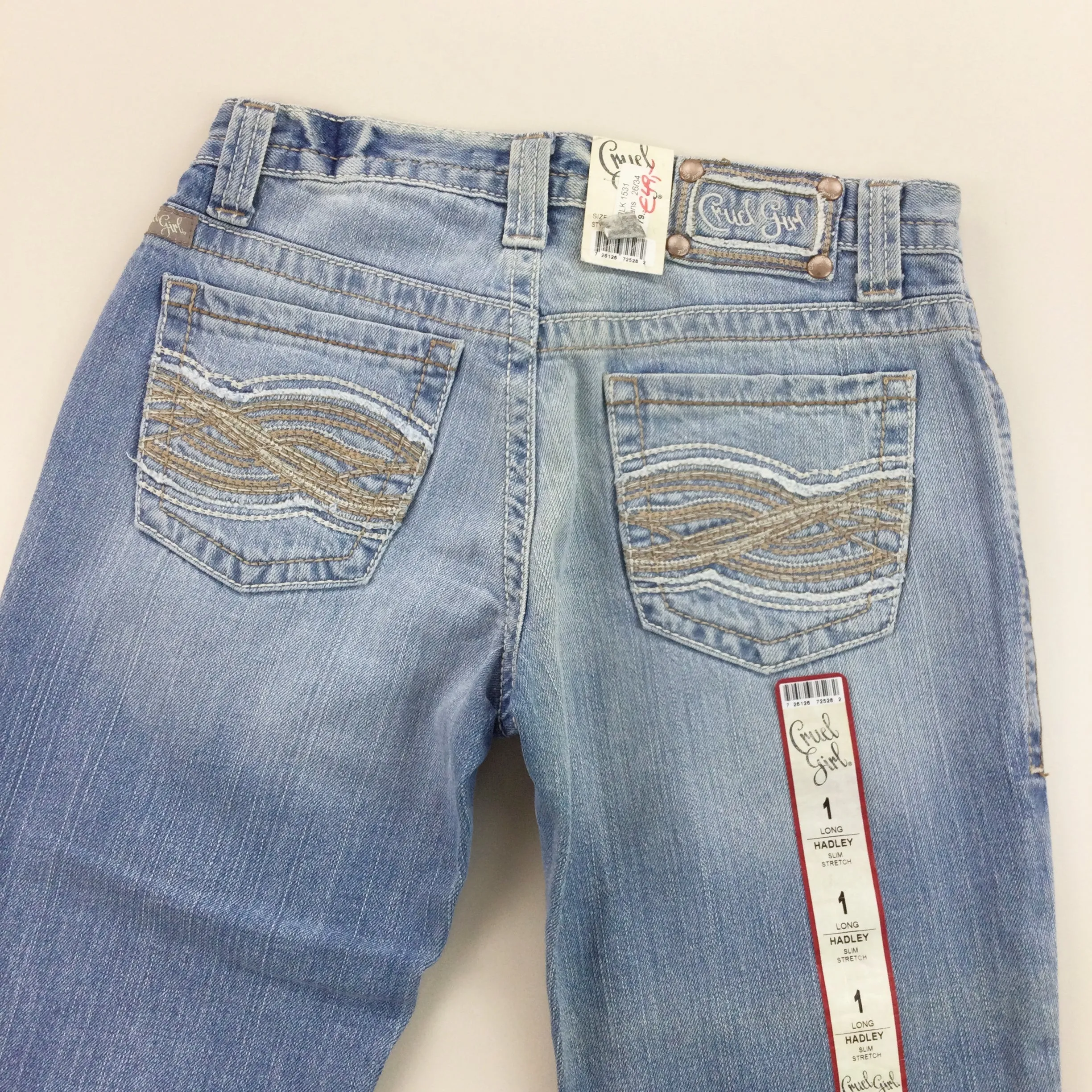 Cruel Girl Hadley WILK 1531 Deadstock Jeans - W26 L34