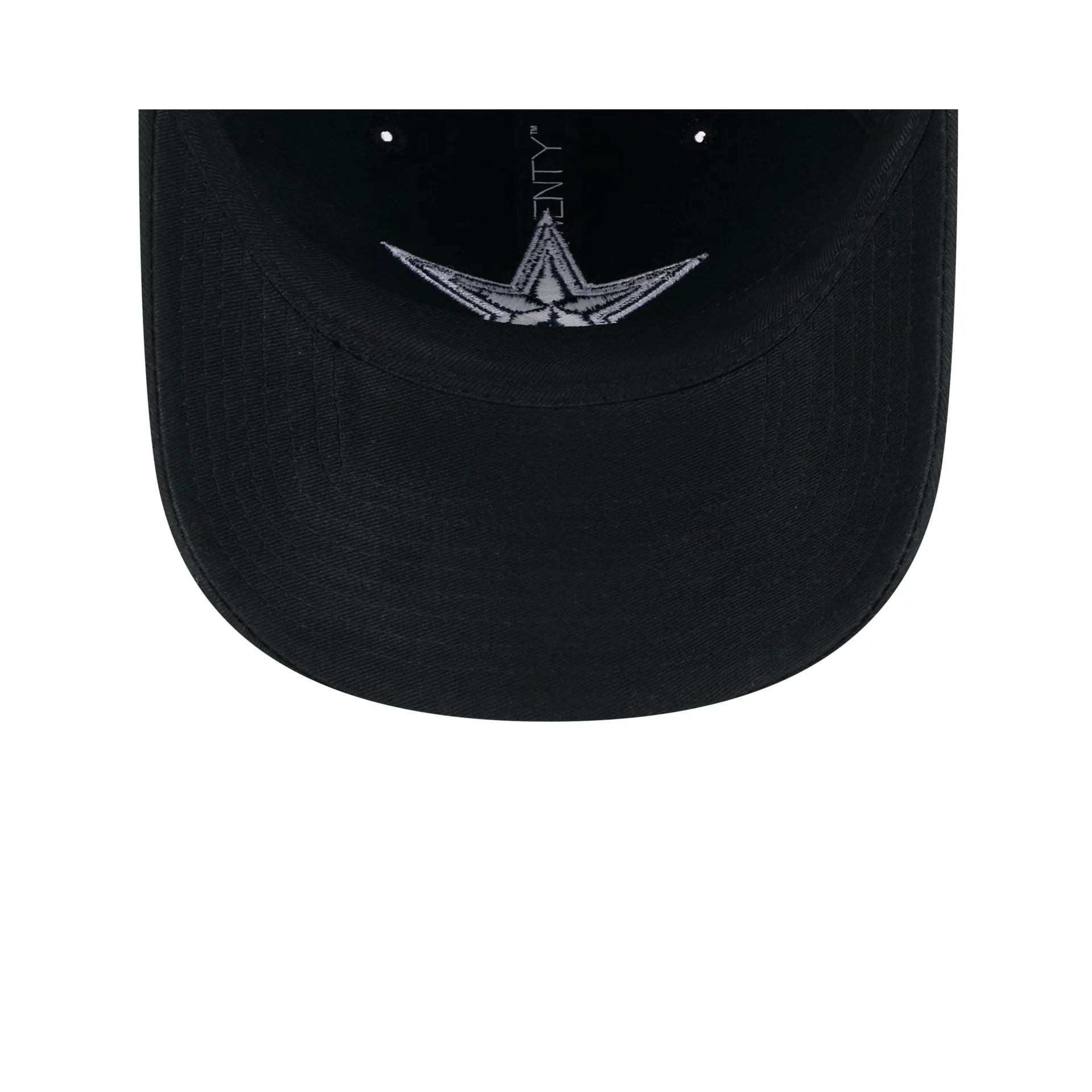 Dallas Cowboys Black 9TWENTY Adjustable Hat