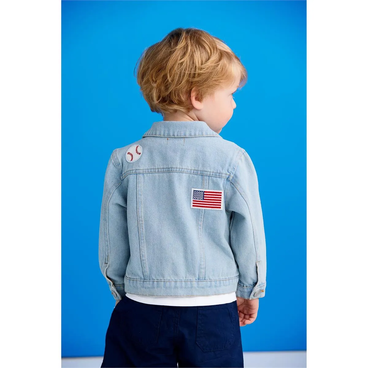 Denim Patch Jacket