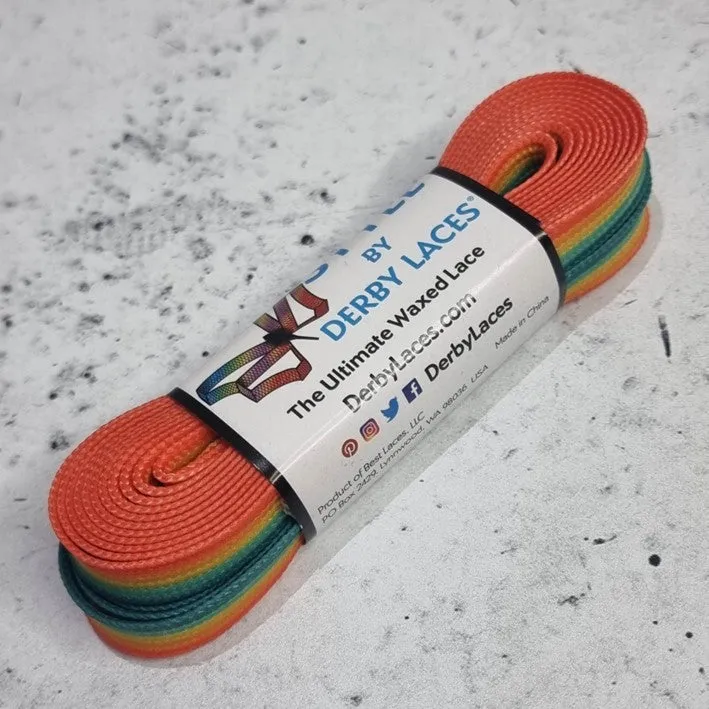 Derby Laces Style Rainbow Laces 108 (274cm)