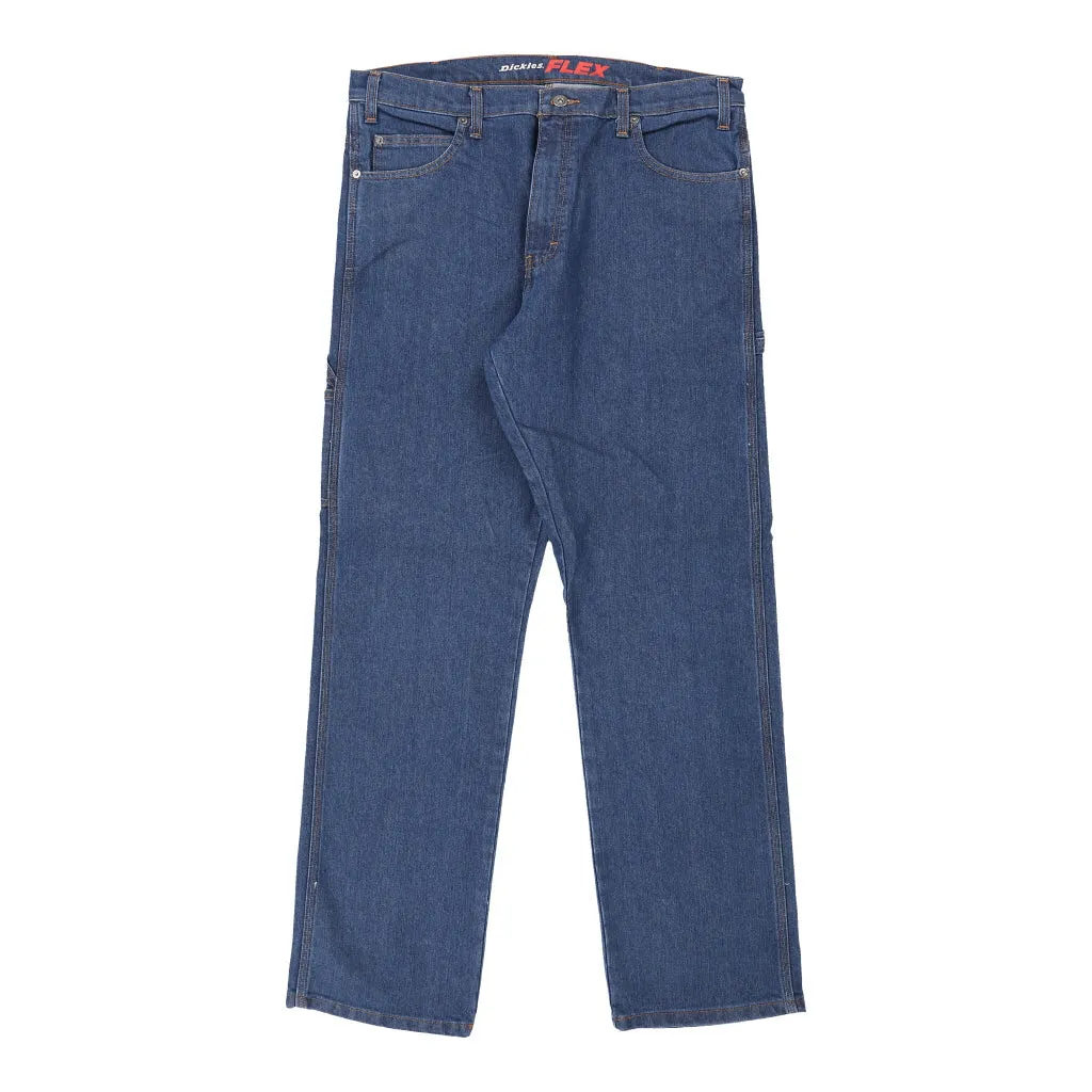 Dickies Carpenter Jeans - 36W 34L Blue Cotton