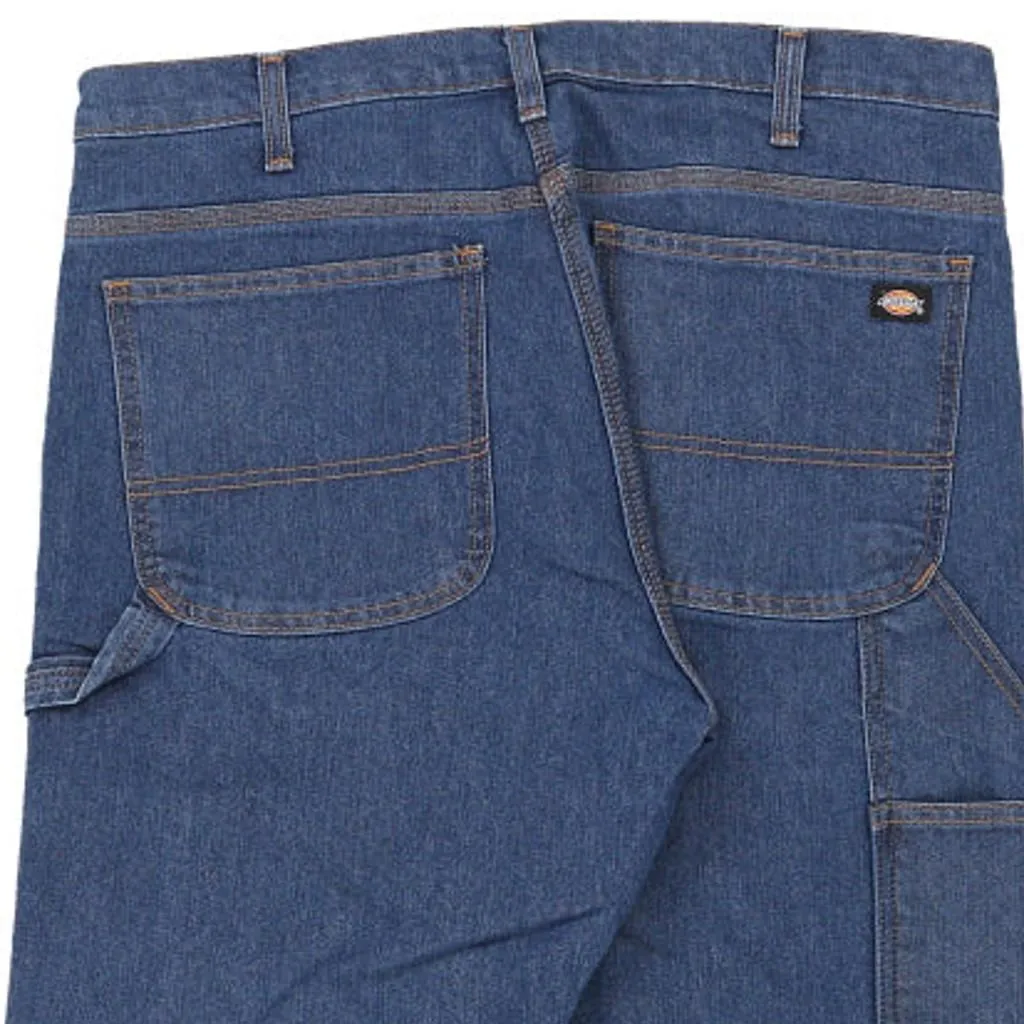 Dickies Carpenter Jeans - 36W 34L Blue Cotton