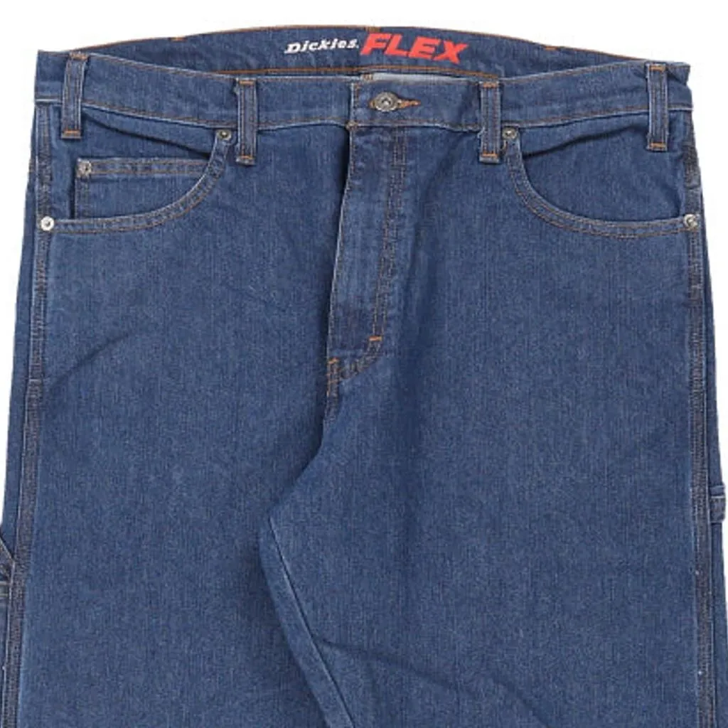 Dickies Carpenter Jeans - 36W 34L Blue Cotton