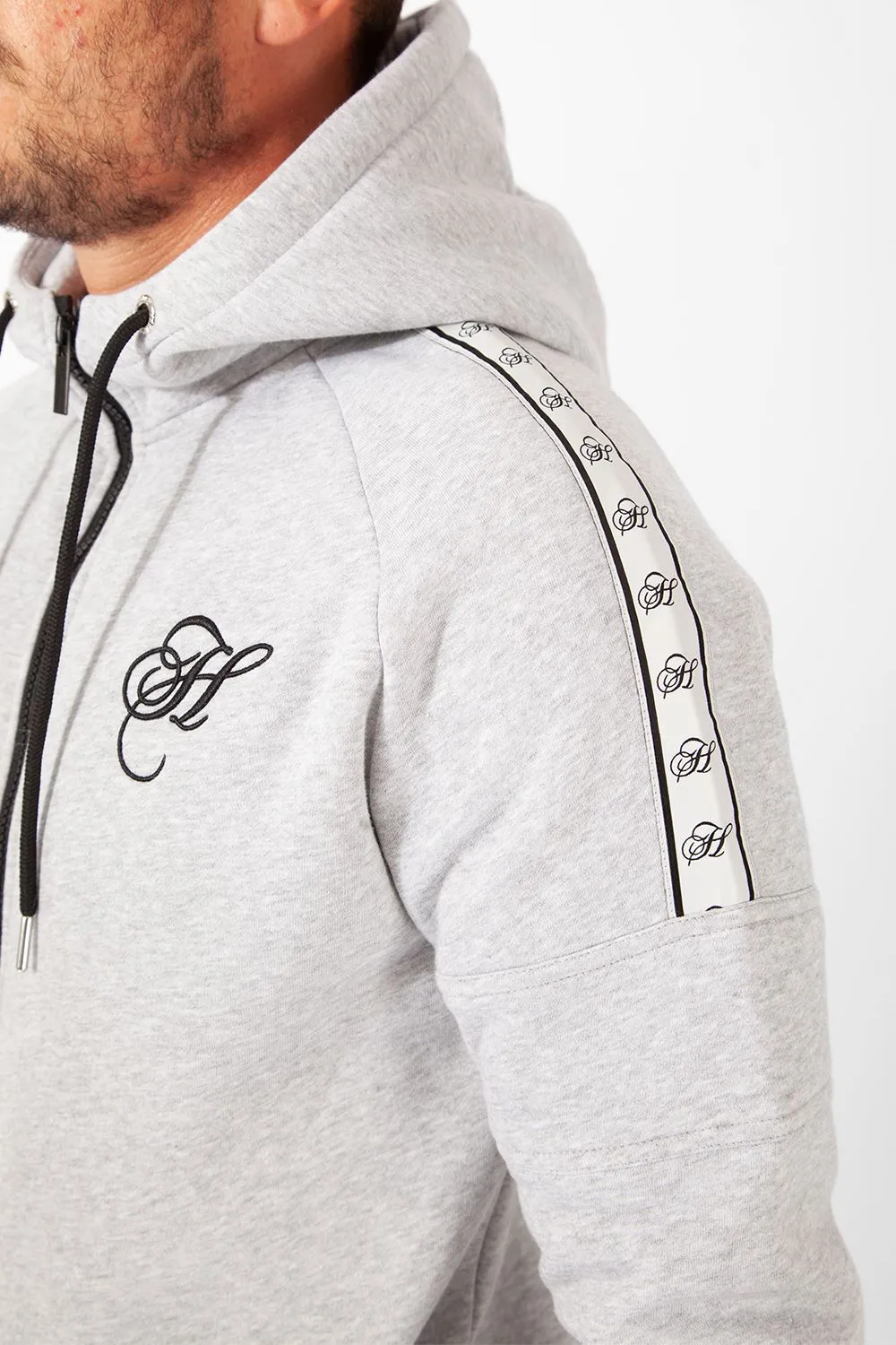 Downtown Full Zip Taped Hoodie