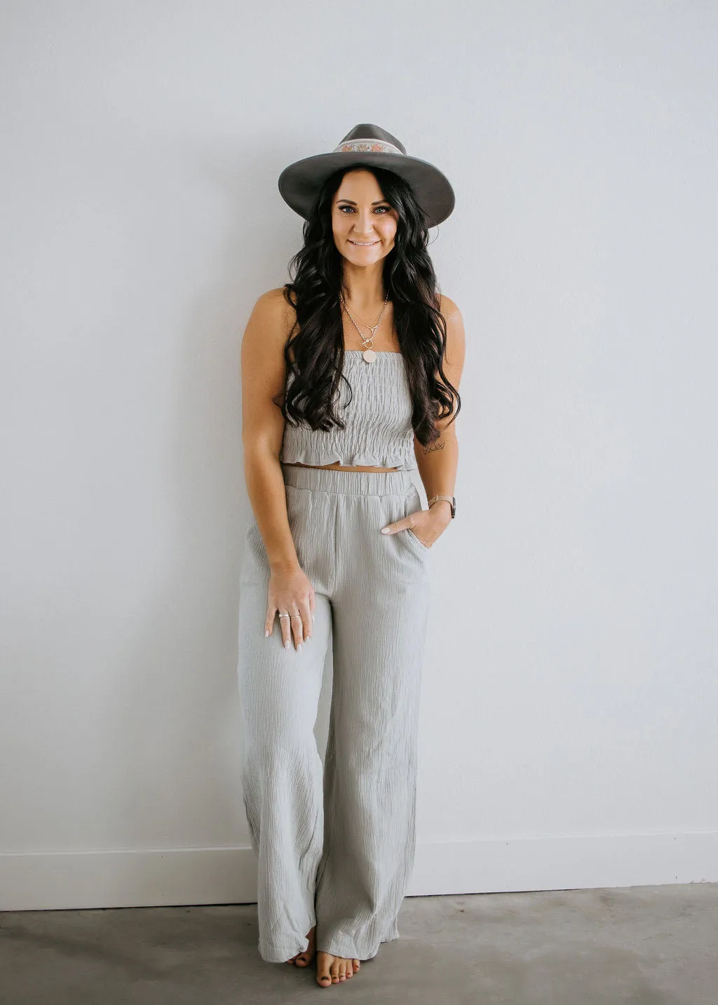 Dream State Wide Leg Pant