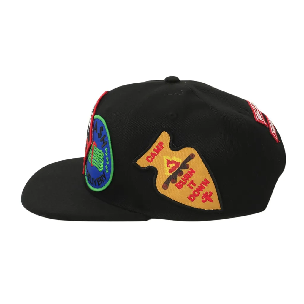 Eagle Scout Patched Out Snap Back Hat