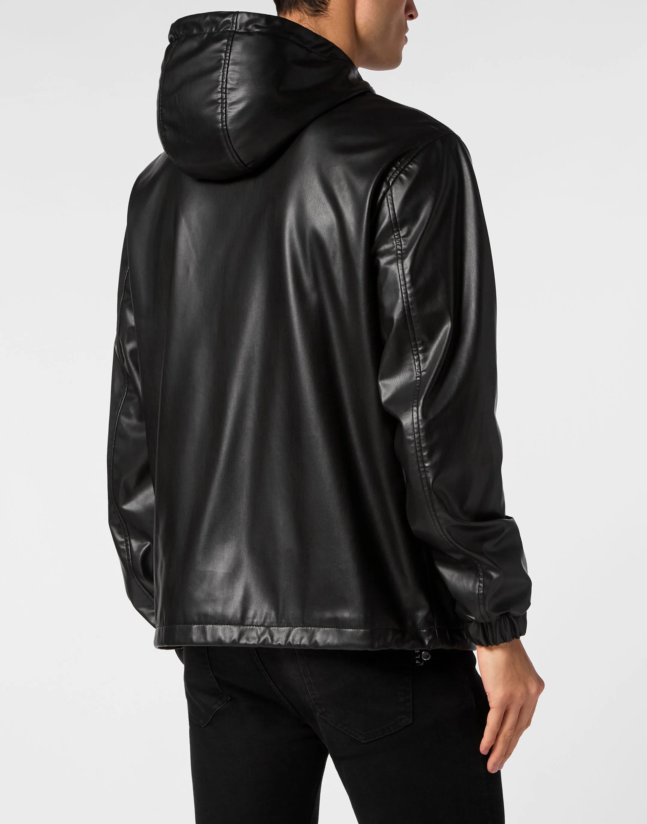 Eco Leather Windbreaker