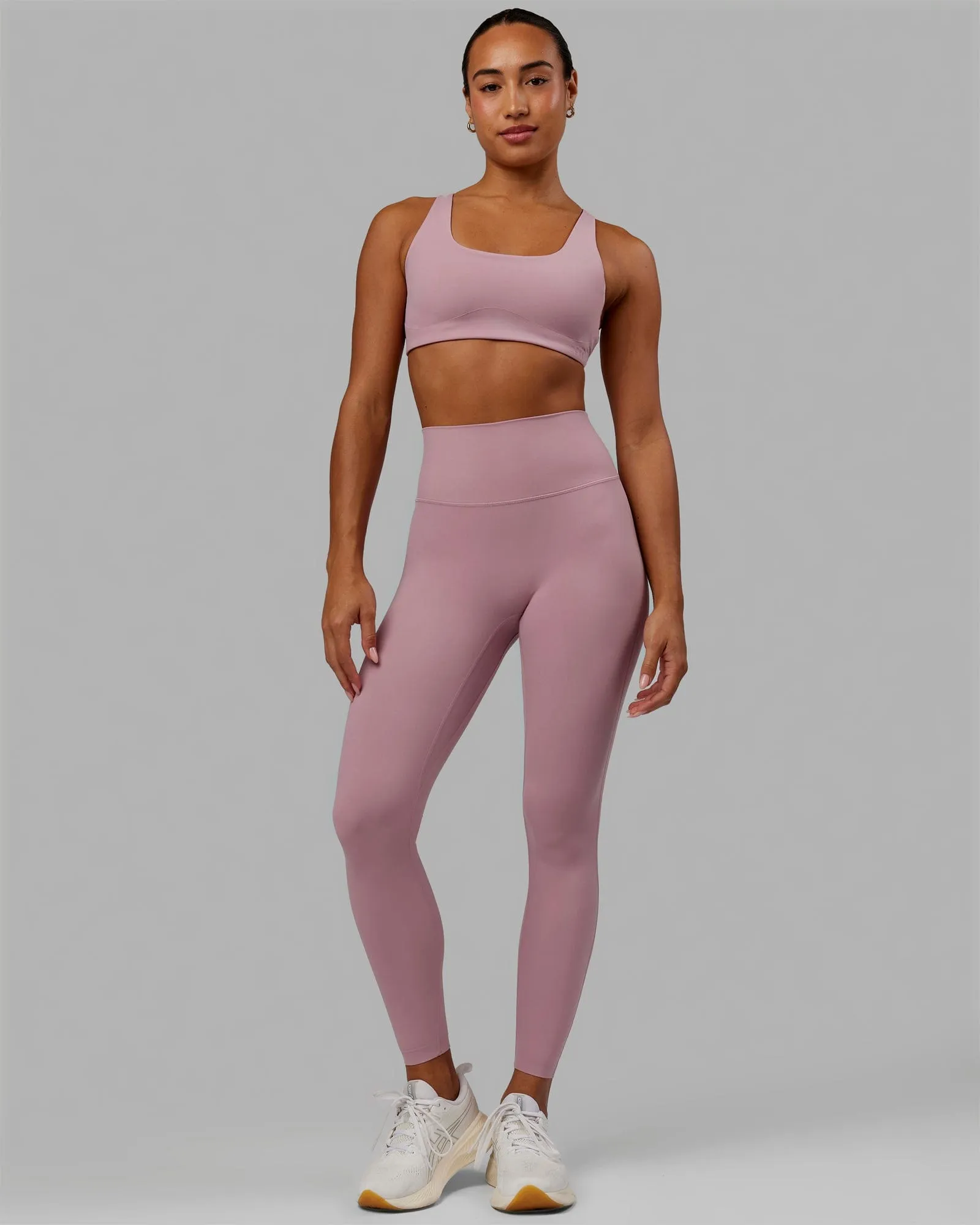 Elixir Full Length Leggings - Cosmetic Pink