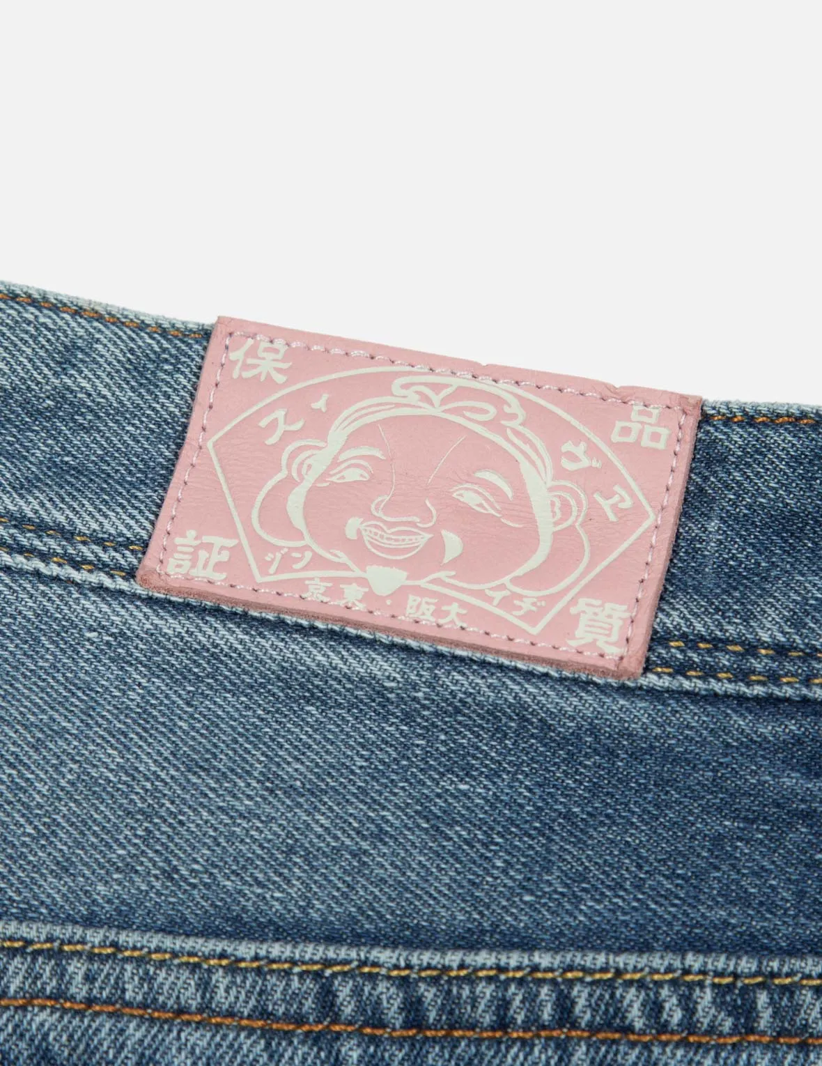 EVISU OSAKA Daicock Print Relax Fit Jeans